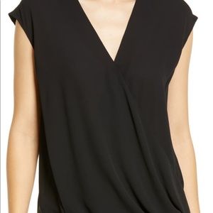 Halogen Blouson Top size M black